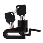 Generic Mini Bicycle Motorcycle Disc Brake Lock Disk Lock Security (Black)