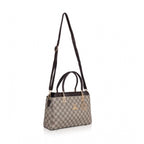 Generic Women's Faux Leather Printed Handbag (Coffee)