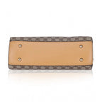 Generic Women's Faux Leather Printed Handbag (Camel)