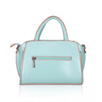 Generic Women's Faux Leather Metal Beads Handbag (Green)