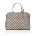 Generic Women's Faux Leather Printed Handbag (Beige)
