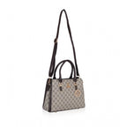 Generic Women's Faux Leather Printed Handbag (Coffee)