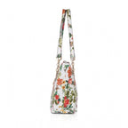 Generic Women's Faux Leather Printed Tote Bag (White Orang)