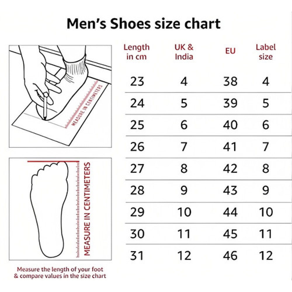 Generic Men's Casual Synthetic Printed Lace-Up Shoes (White)