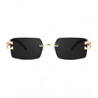 Generic Classic Unisex UV400 Protection Sunglasses (Black)