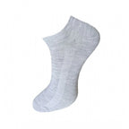 Generic 3_Pair Set Unisex Casual Cotton Solid Ankle Length Socks (Multicolor)