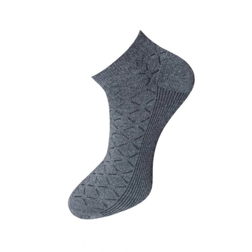 Generic 3_Pair Set Unisex Casual Cotton Printed Ankle Length Socks (Multicolor)