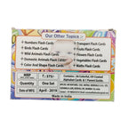 Alphapet Flash cards |   Cardboard  |   Educational Toys| 2+ Years