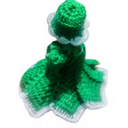 Generic Laddu Gopal Tharad Dress Size: 0 To 6 (Green)