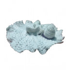 Generic Laddu Gopal Tharad Dress Size: 0 To 6 (White-Lavender)