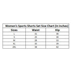 Generic Women's Polyester Solid Above Knee High-Rise Shorts (Green)