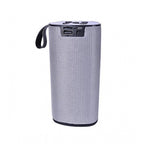 Generic Plastic Rubber Wireless TG111 Bluetooth Speaker (Grey)