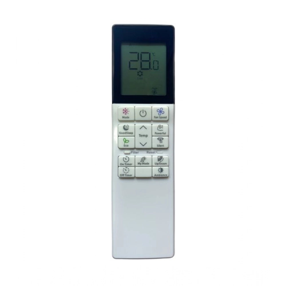 Generic AC Remote No. 272 Compatible-Replacement for Hitachi AC Remote Control (White)