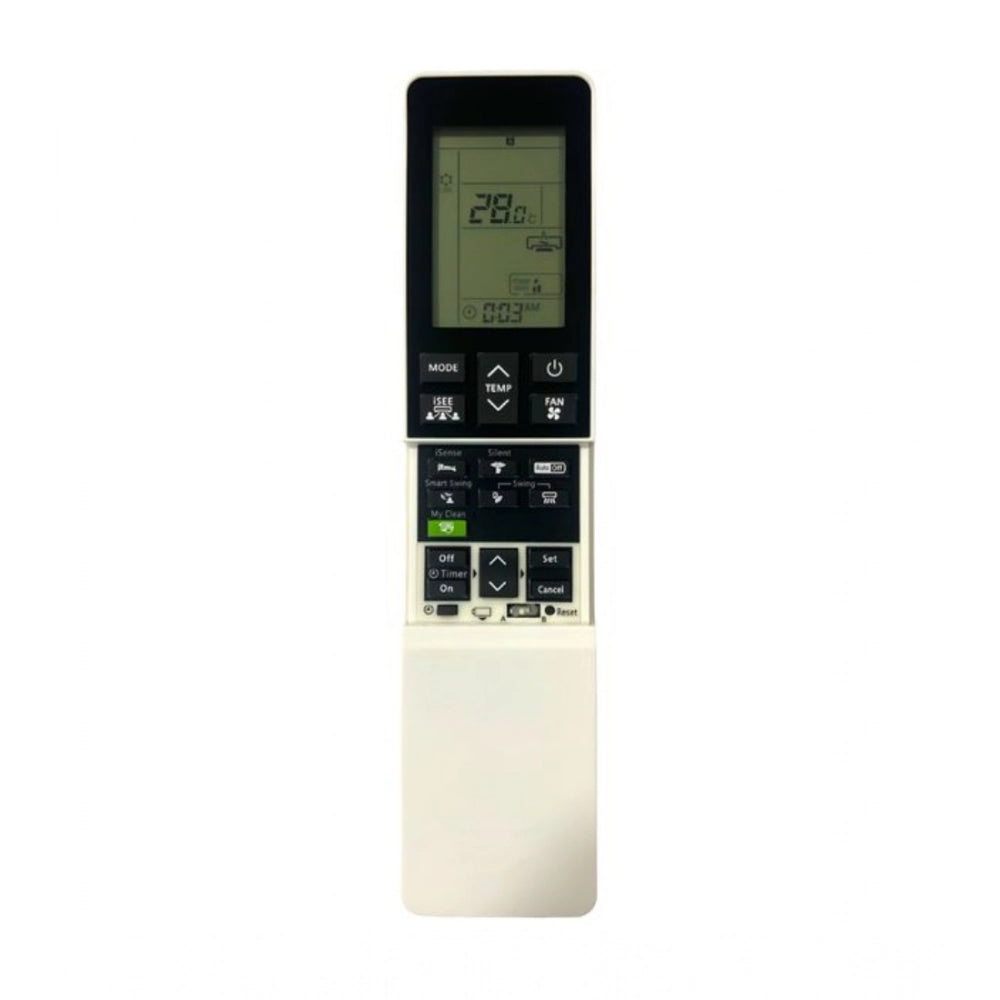 Generic AC Remote No. 236 Compatible-Replacement for Hitachi AC Remote Control (White)