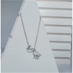 Generic Women's Stainless Steel Imported Stanless Steel Pendent Chain (Silver Plated)