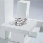 Generic Stainless Steel Silver High-quality Freesize Ring (Silver Plated)