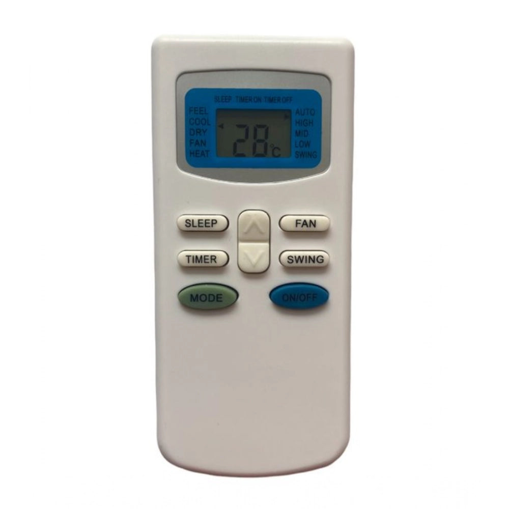 Generic AC Remote No.17 No Backlight Bluestar AC Remote Control (White)