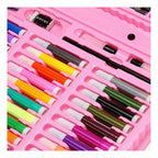 Generic Plastic Deluxe Art Drawing Set For Kids Drawing And Painting 150Pcs Set (Multicolor)