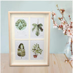 Generic Acrylic Four Collage In One Frame To Add Any Images (Multicolor)