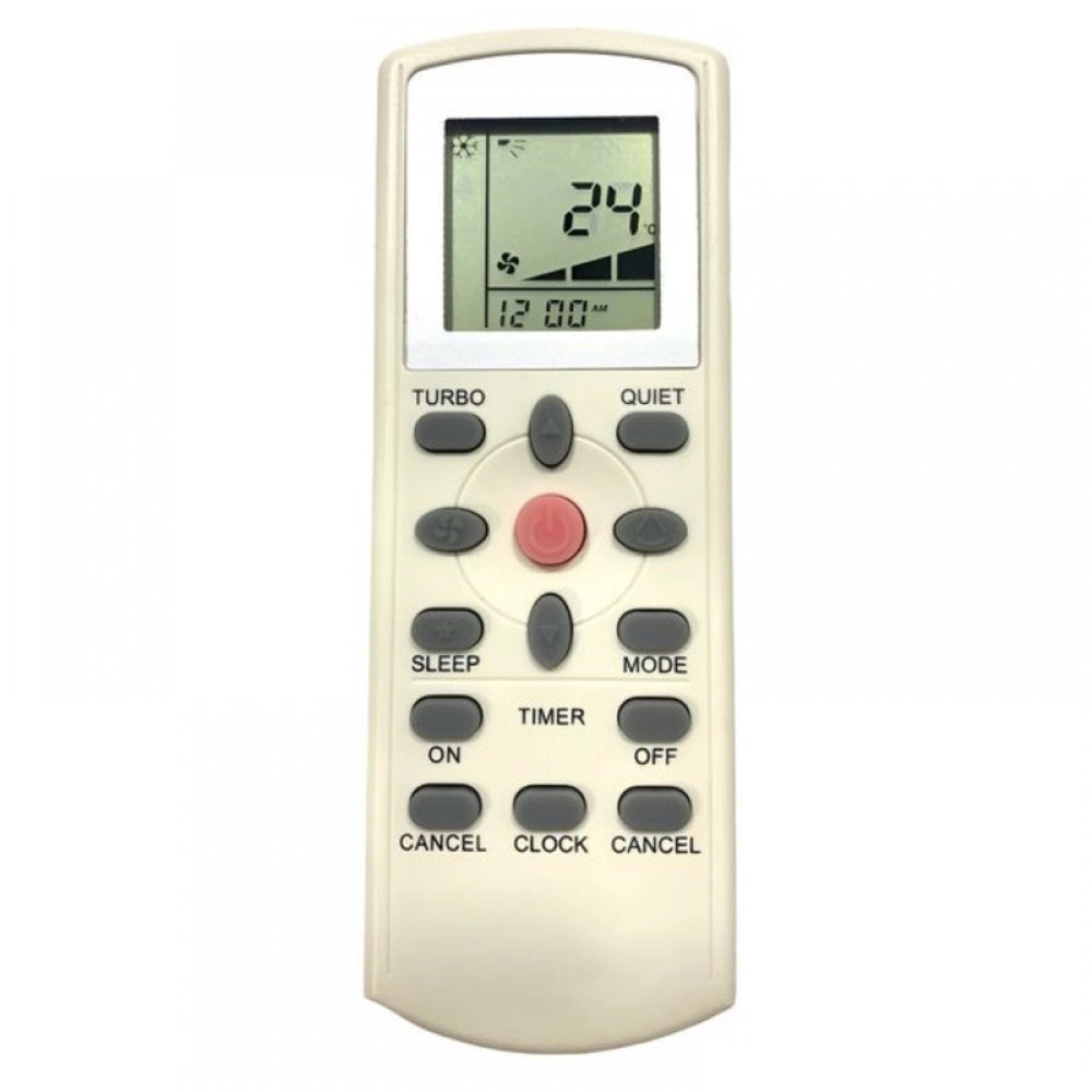 Generic Remote No. 146 (No Backlight), Compatible for Daikin AC Remote Control (Exactly Same Remote will Only Work)