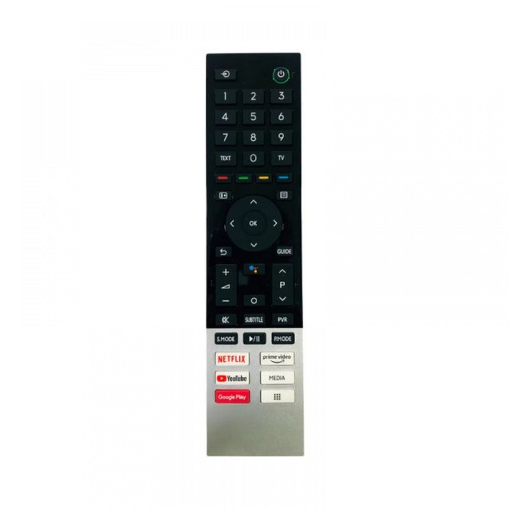 Generic Remote No. 1231 (with Voice) with Netflix, YouTube, Prime Video Function, Compatible for Toshiba Smart TV LCD/LED Remote Control (Exactly Same Remote Will Only Work)