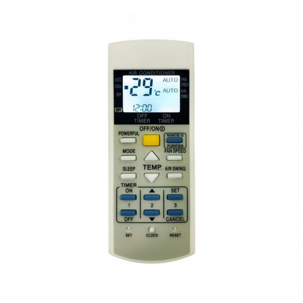 Generic Remote No. 29D (with Backlight), Compatible for Panasonic AC Remote Control (Exactly Same Remote Will Only Work)