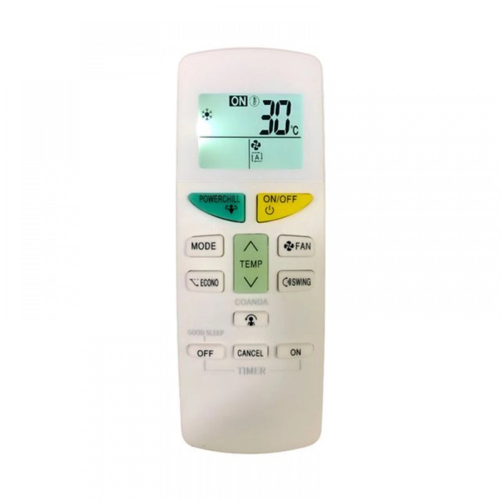 Generic Remote No. 132B (with Backlight), Compatible for Daikin AC Remote Control (Exactly Same Remote Will Only Work)