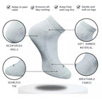Generic 3_Pair Set Unisex Casual Cotton Printed Low Cut Socks (Multicolor)