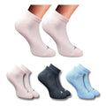 Generic 3_Pair Set Unisex Casual Cotton Printed Low Cut Socks (Multicolor)