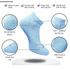 Generic 3_Pair Set Unisex Casual Cotton Printed Low Cut Socks (Multicolor)