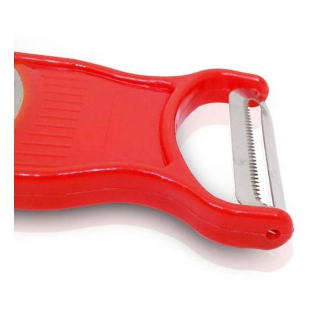 Generic Pack of 4_4-in-1 Multi-Purpose Vegetable Peeler – (Color: Assorted )