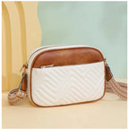 Generic Women's PU Leather Zipper Sling Bag