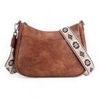 Generic Women's PU Leather Zipper Sling Bag