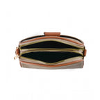 Generic Women's PU Leather Zipper Sling Bag (Khakhi)