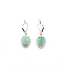 Generic Women's Brass Silver Plated Pendant Set (Turquoise)
