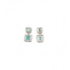 Generic Women's Brass Silver Plated Pendant Set (Mint)