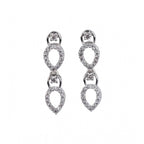Generic Women's Brass Silver Plated Necklace set (Silver)