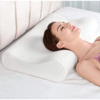 Generic Memory Foam Orthopedic Neck Pillow (White)