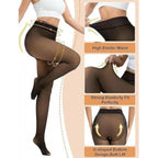 Generic Winter Warm Leggings (Black)